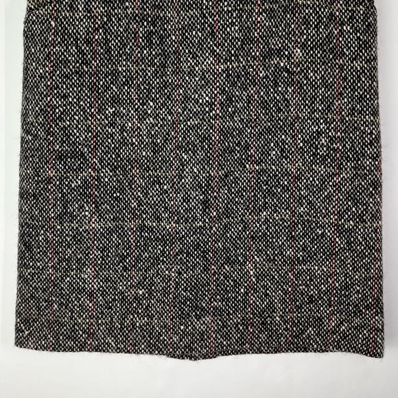 Vintage Krizia Tweed 100% Wool Short Work/Office Skirt Made in Italy - Picture 4 of 14